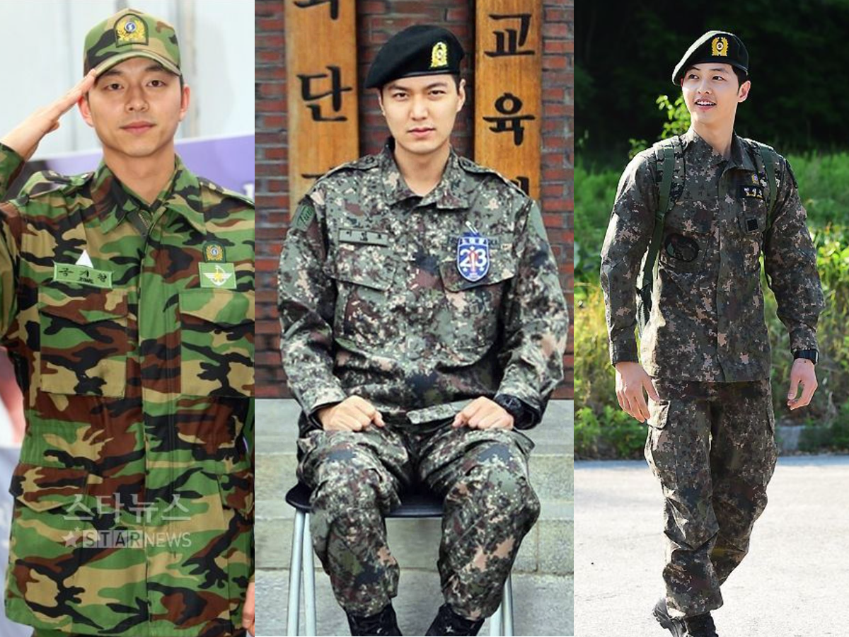 From left to right: Gong Yoo, Lee Min-ho, Song Joong-Ki